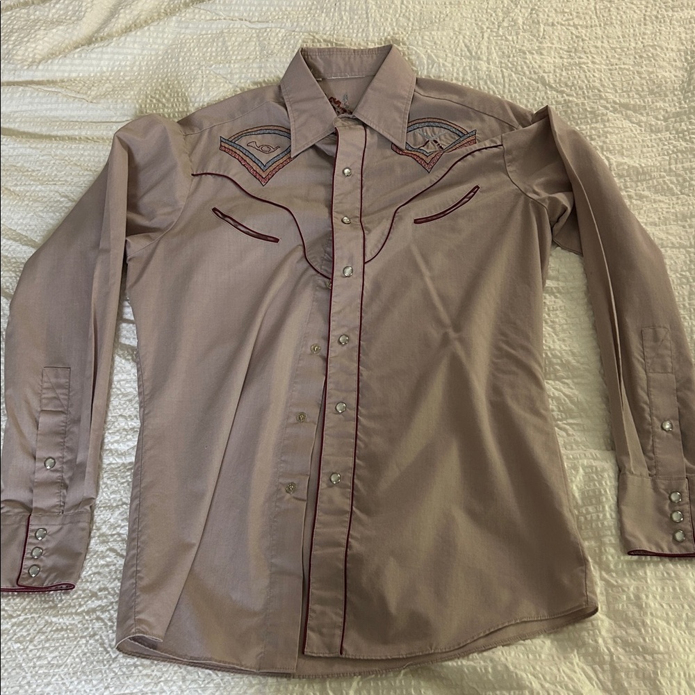 Vintage Kennington Western Style Button-Up Shirt